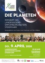 LJSO Konzert in Knittelfeld - am 9. April 2020 © Land Steiermark